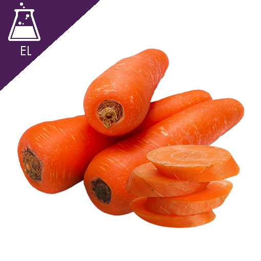 Ginger root in closeup Carrot Extract Liquid