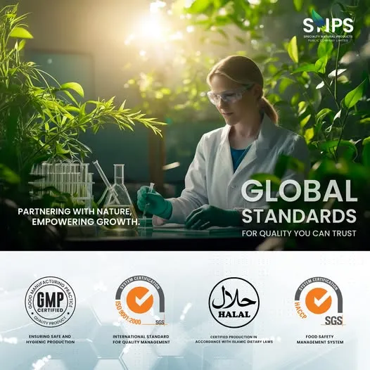 มาตรฐานระดับโลก เพื่อคุณภาพที่คุณวางใจ PARTNERING WITH NATURE, EMPOWERING GROWTH.